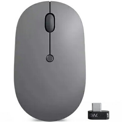 Trackball - Lenovo（レノボ） Lenovo Go USB Type-C ワイヤレス マウス（グレー） GY51C21210