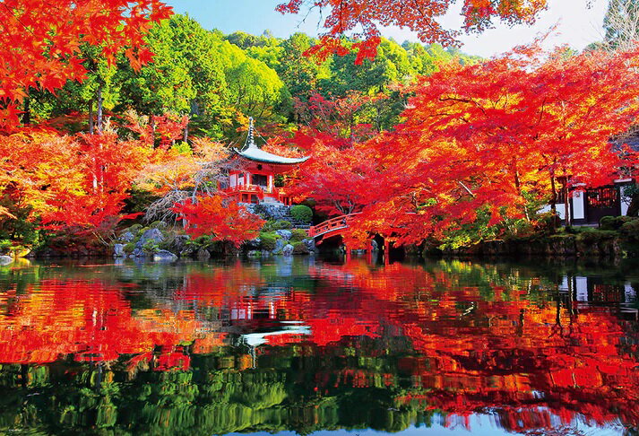 ビバリー 日本風景 『秋に色づく醍醐寺』 1000ピース【1000-066】 ジグソーパズル