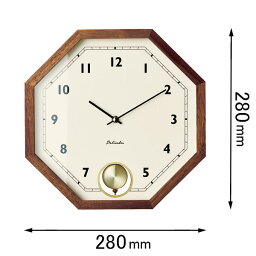 インターフォルム 掛け時計 INTERFORM G＆#246;rlitz ゲルリッツ CL-3351BN [CL3351BN]【返品種別A】