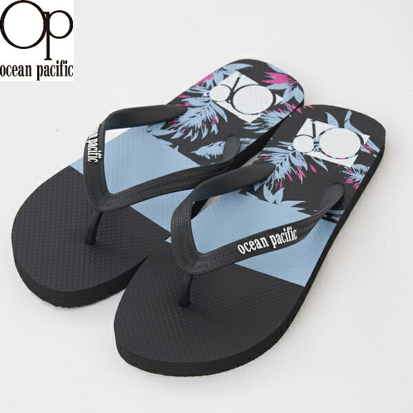 Ocean Pacific メンズ ビーチサンダル(BLK・サイズ：M) 514941(M)BLK