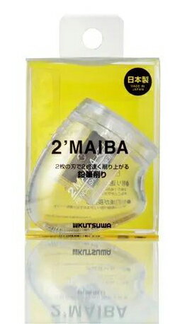 【返品種別A】□「返品種別」について詳しくはこちら□◆鉛筆けずり職職人のワザで仕上げた一級品。◆従来の1枚刃手動鉛筆削りの約2倍の速さで削ることができる◆少ない回転数で削ることができるので刃が長持ち■　仕　様　■本体サイズ：H47×W55×D34mm、21g材質：（本体）ABS、（刃物ユニット）スチール、PS[RS030CL]OAサプライ/OA機器＞オフィス事務用品・文房具＞ステーショナリー＞鉛筆削り