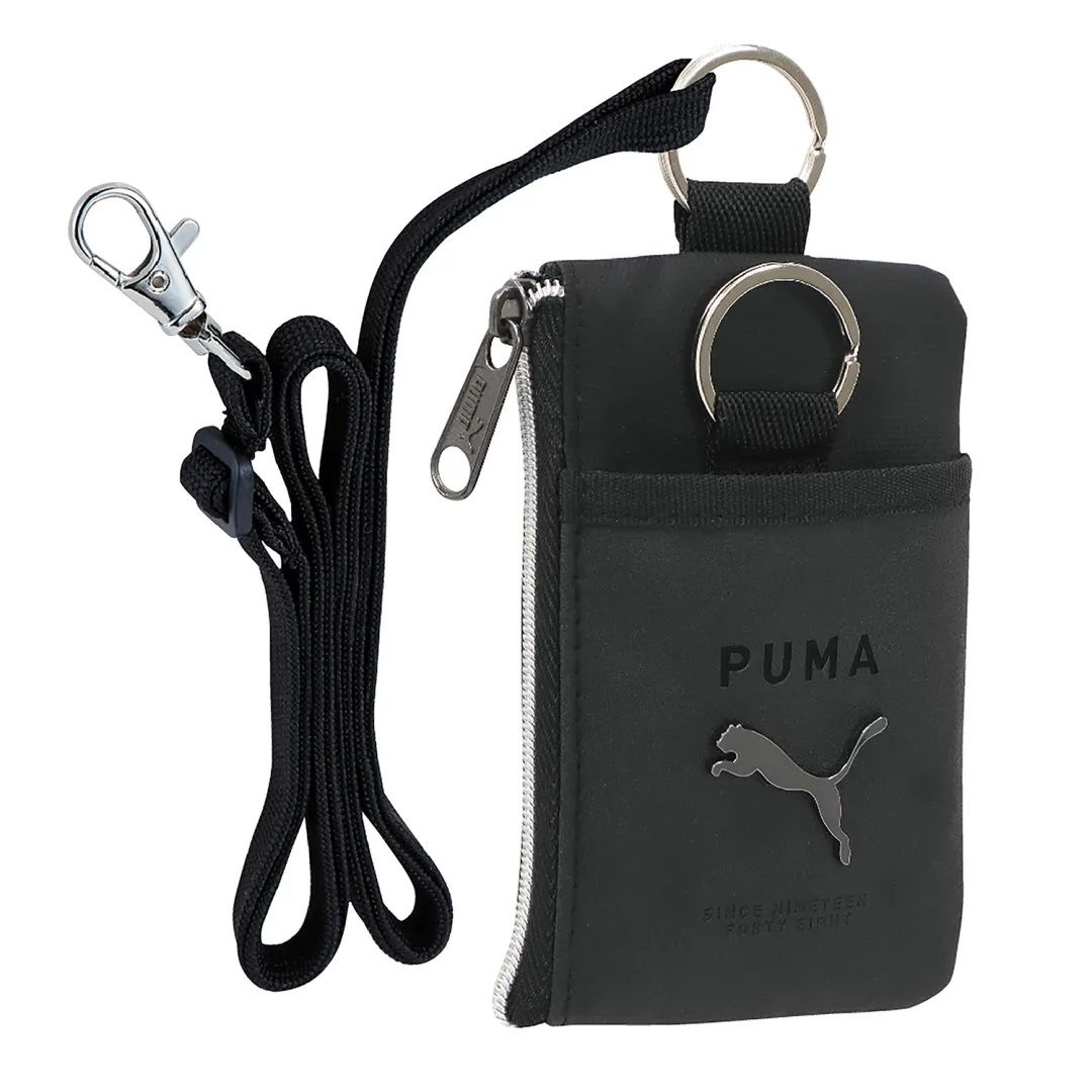 クツワ PUMA コイン＆パスケース（ブラック） kutsuwa PM382BK