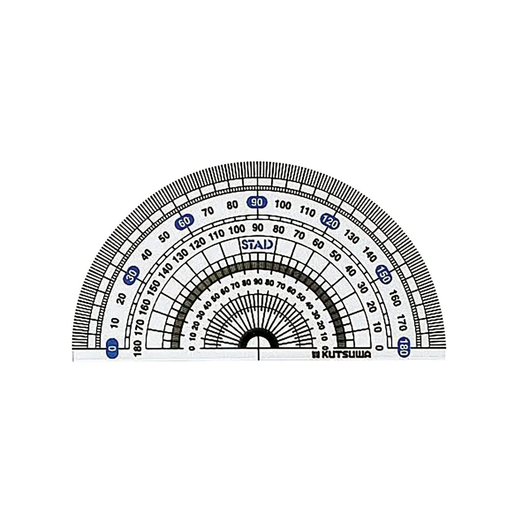 クツワ メタクリル分度器（9cm） HPP090 kutsuwa