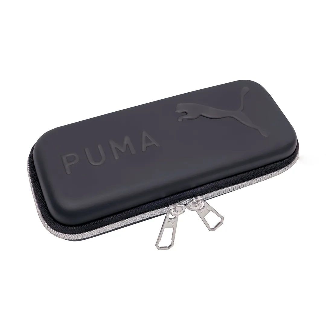 クツワ PUMA セミハードペンケース（ブラック） kutsuwa PM412BK