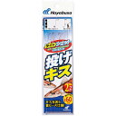 ハヤブサ ライトショット 投げキス 2本鈎2セット NT581 8号 ハリス1.5号 NT581-8-1.5 HAYABUSA