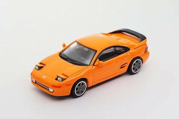 ダイキャストチーム 1/64 トヨタ MR2 W20 右ハンドル仕様 オレンジ【LL-003-8】 ミニカー
