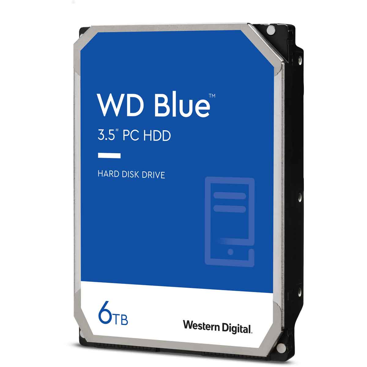 Western Digital ウエスタンデジタル 3.5インチ内蔵ハードディスク WD Blue 6TB 簡易パッケージ WD60EZAX