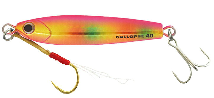 ジャクソン ギャロップアシストフォールエディション 20g SGR ゴールドレインボ ギャロップアシストフォールエディション 20g SGR ゴールドレインボ Jackson GALLOP ASSIST FALL EDITION メタルジグ ソルトルアー