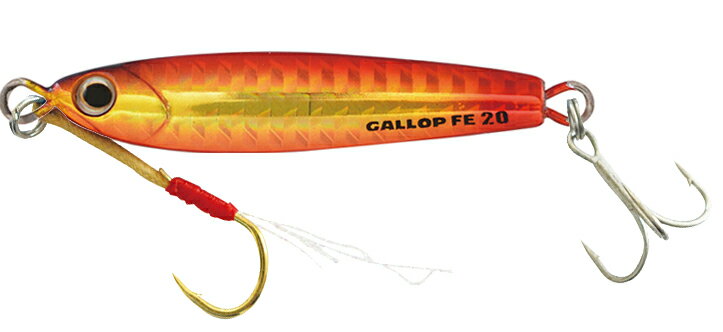 ジャクソン ギャロップアシストフォールエディション 30g WRD ダブルアカキン ギャロップアシストフォールエディション 30g WRD ダブルアカキン Jackson GALLOP ASSIST FALL EDITION メタルジグ ソルトルアー