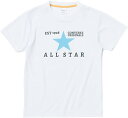 CN-CB431352-1100-160 コンバース ジュニアプリントTシャツ（ホワイト サイズ：160cm） CONVERSE