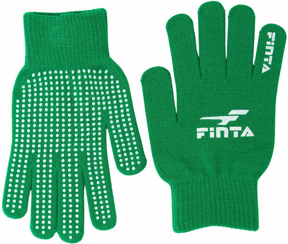 FINTA（フィンタ） ニットグローブ（グリーン・サイズ：F） FNT-FT3510-3100-F サッカー・フットサル用