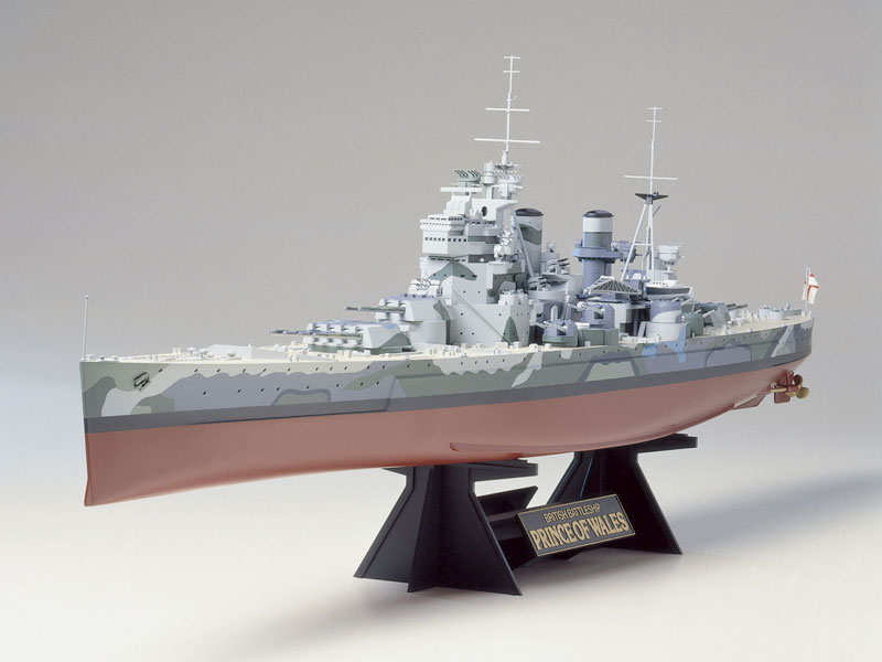 タミヤ 1/350 イギリス海軍戦艦 プリンス・オブ・ウェールズ 【78011】 プラモデル