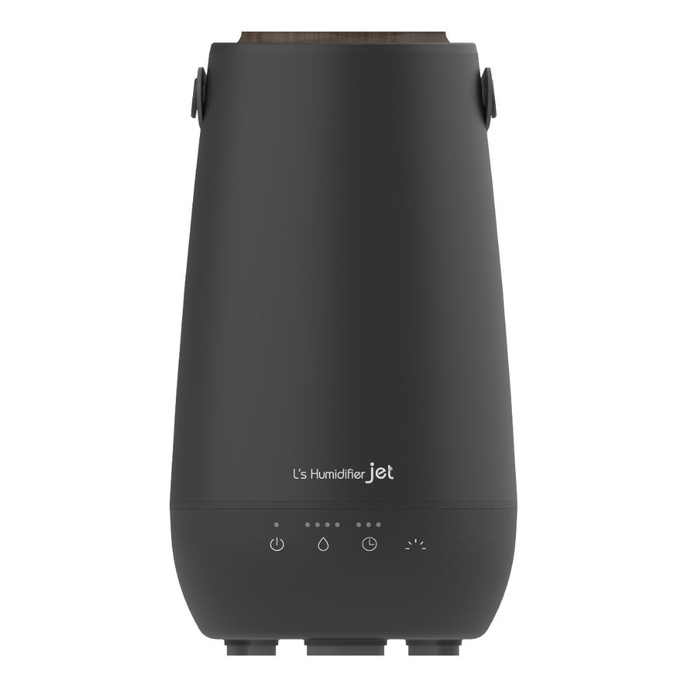 エレス 超音波式加湿器（木造5畳まで/プレハブ洋室8畳まで ブラック) LS-HFJ24BK elaice L's Humidifier Jet（エルズ ヒュミディファイ..