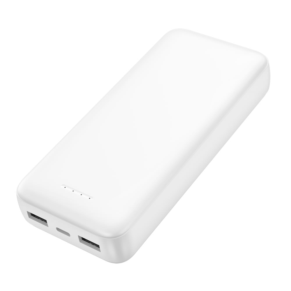 HIDISC リン酸鉄 20000mAh 急速充電 モバイルバッテリー（ホワイト） HD-MB20000RSLSWH