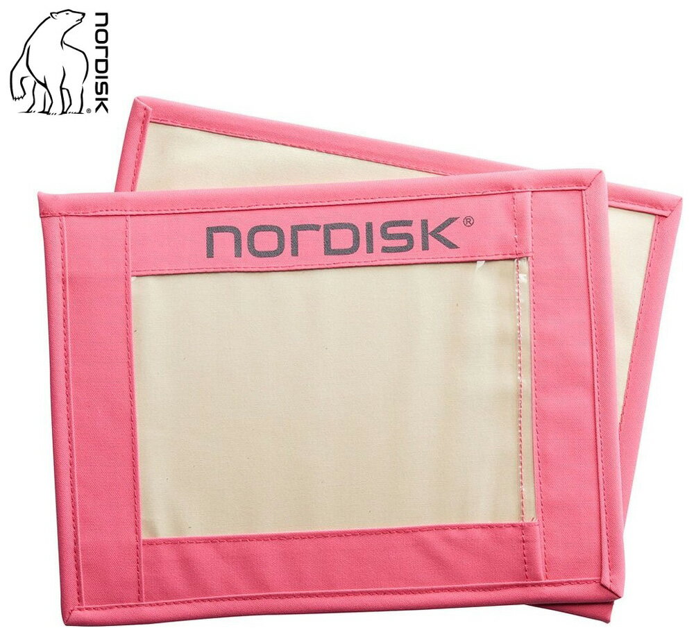 NORDISK (ノルディスク) ネームボード(2枚) チェリー 148090 Name Boardsr Cherry(4.0)