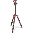 MKELES5RD-BH マンフロット Elementトラベル三脚　スモール　レッド Manfrotto