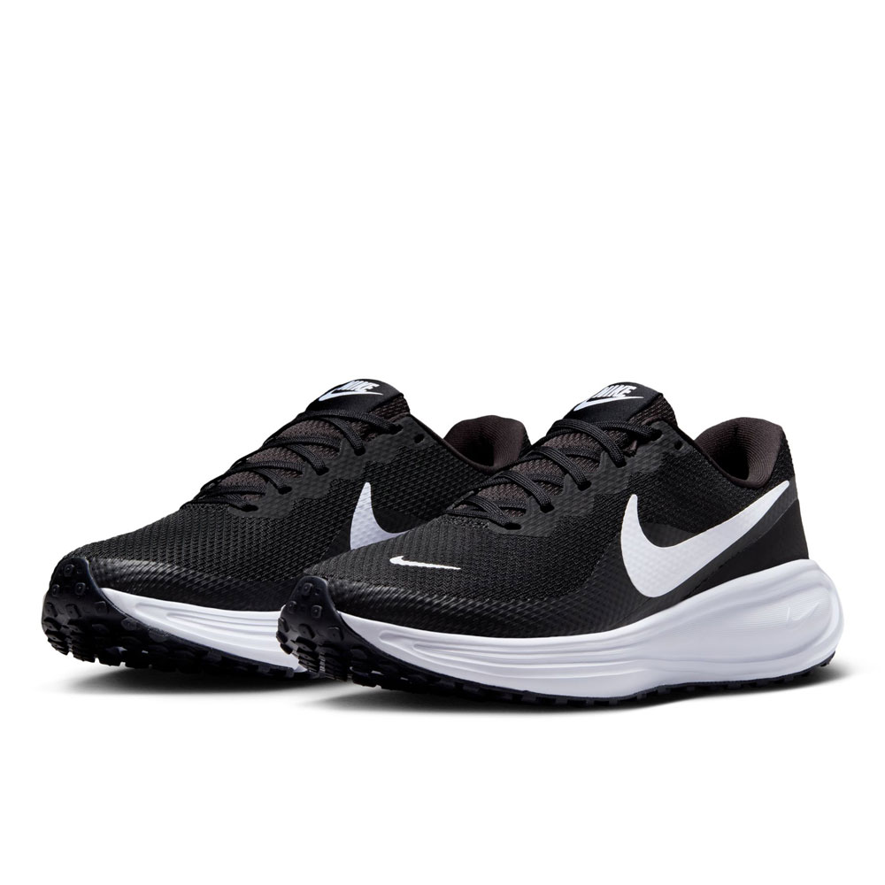 ナイキ レディース ロード ランニングシューズ レボリューション8（BLACK/WHITE-IRON GRE・サイズ：24.5cm） HJ8485-001-24.5 NIKE