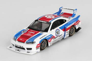MINI-GT 1/64 Nissan LB-Super Silhouette シルビア S15 GARASIDRIFTxLBWK 2025(右ハンドル）【MGT01022-R】 ミニカー