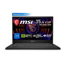 MSI 15.6型 4K ゲーミングノートパソコン Stealth