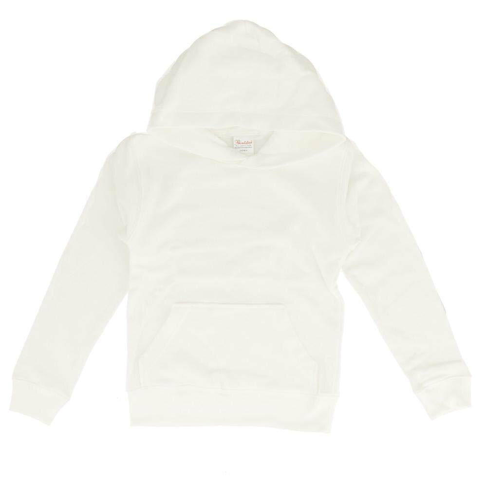 【返品種別A】□「返品種別」について詳しくはこちら□※洗濯の際は蛍光増白剤が入っていない洗剤をご使用ください。※濃色は白色や淡色のものと分けて洗ってください。※濡れたまま放置しないでください。※アイロンの際は当て布を使用してください。※プリント部分にはもみ洗いは避け直接アイロンをあてないでください。※この商品は着用、洗濯により毛羽落ちが生じ、他の衣料に付着する事があります。最初の1〜2回の洗濯では他の衣料と別に洗ってください。※肌着等に毛羽が付着した場合単独で糸クズ取りネットを付けた洗濯機でお洗いください。取れない毛羽は粘着テープで取り除いてください。※カメラやモニターの性質により、画像と実物の色の違いがある場合がございますのでご理解願います。◆カラフルでスタイリッシュなフーデッドライトパーカーのキッズサイズが登場。◆裏パイル生地なので肌当たりがやさしい！　◆軽めの素材でライトな着心地なのが特徴。◆ベーシックカラーからオシャレに差をつけられるビビッドなカラーまで、幅広くコーディネートできる豊富なカラーバリエーションが魅力。◆袖口や裾・首裏には「またぎ2本針ステッチ」が施されており、活発なキッズでも安心して着用できる丈夫なつくり。◆キッズサイズなので安全性にはしっかりと考慮。フードには敢えて紐やドローコードを設けない優しい仕様。◆学園祭やダンス、スポーツイベントなどでチームウェアとして着用するのに最適。◆スポーツ時やリラックスタイムなど、さまざまなシーンで大活躍！　■　仕　様　■素材：コットン100％[039.オートミール、003.杢グレー]のみコットン93％、ポリエステル7％重量：約223g（※130cmサイズの重量です。）[BF0152841F2A]Printstarアウトドア＞スポーツ用品＞ウェア・アクセサリー＞トレーニングウェア