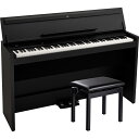 コルグ 電子ピアノ(ブラック)【高低自在椅子・ヘッドホン付き】 E1-AIR-BLACK KORG E1 Air
