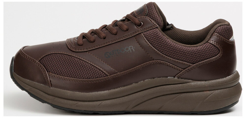 OUTDOOR PRODUCTS 男女兼用 スニーカー（ブラウン・サイズ：25.5cm） ODP-M714-ブラウン-255 KF74622