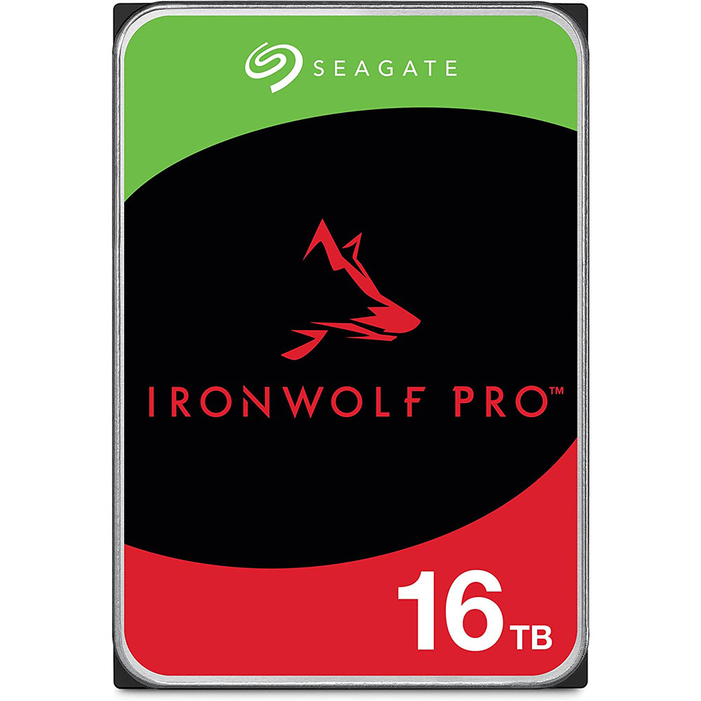 Seagate（シーゲイト） 3.5インチ 内蔵ハードディスク 16TB（NAS向けモデル） IronWolf Pro（NAS向けモデル） ST16000NT001 1