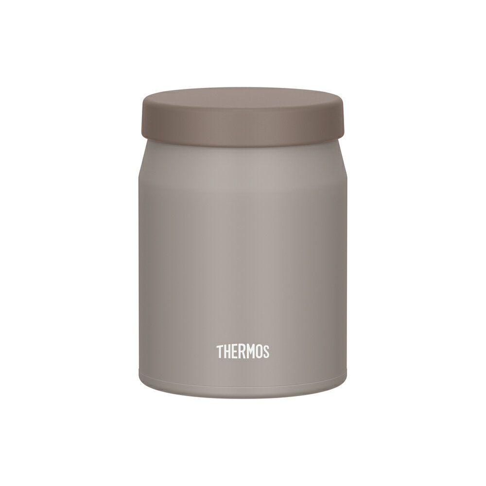 サーモス 真空断熱スープジャー　0.5L　グレージュ JEF-500-GG THERMOS [JEF500GG]
