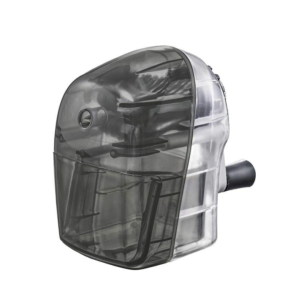 デビカ 手動えんぴつけずり ダブルスピード（クリアブラック） debika 043742