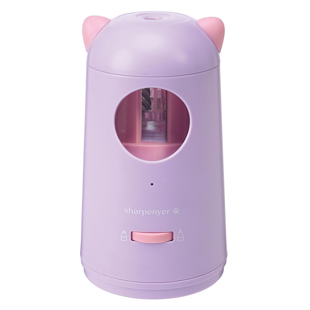 デビカ 充電式えんぴつけずり シャープニャー（パープル） debika 043748