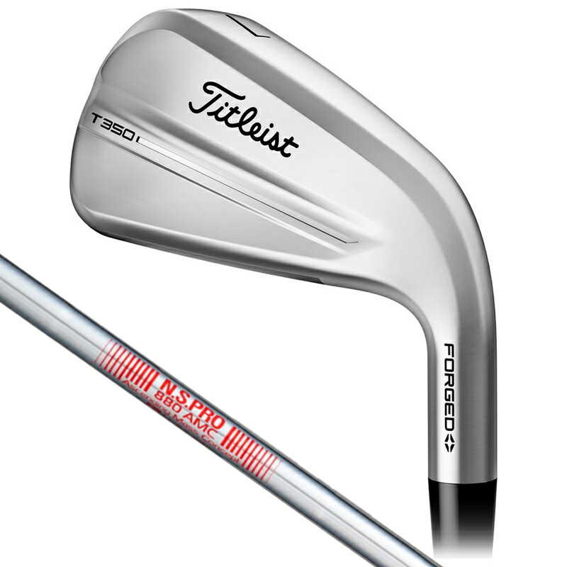タイトリスト T350 アイアン 6本セット (#6～#9、P、W) 【N.S.PRO 880 AMC シャフト・フレックス：S】 563RSS6WJ Titleist ゴルフ ゴルフクラブ