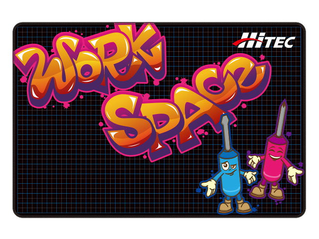 ハイテックマルチプレックスジャパン メンテナンスマット（WORK SPACE） ラジコン用