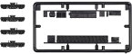 ［鉄道模型］グリーンマックス (Nゲージ) 8526 動力台車枠・床下機器セット A-39 （DT50D＋BM）