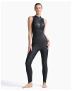 2XU レディース トライアスロン用ウェットスーツ プロペル P:1 スリーブレス(BLK-ABN・サイズ:M) WW4995C-BLK-ABN-M