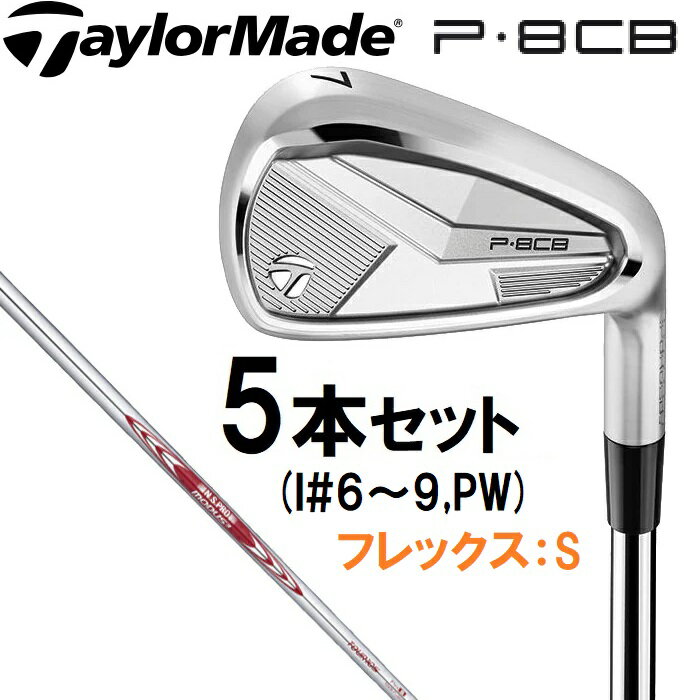 テーラーメイド New P8CB ( 039 25) アイアン 5本セット ( 6〜PW) 【N.S.PRO MODUS3 TOUR 105 シャフト フレックス：S】 TM-P8CB-6PW-MOD105 TaylorMade N9640109 ゴルフ ゴルフクラブ