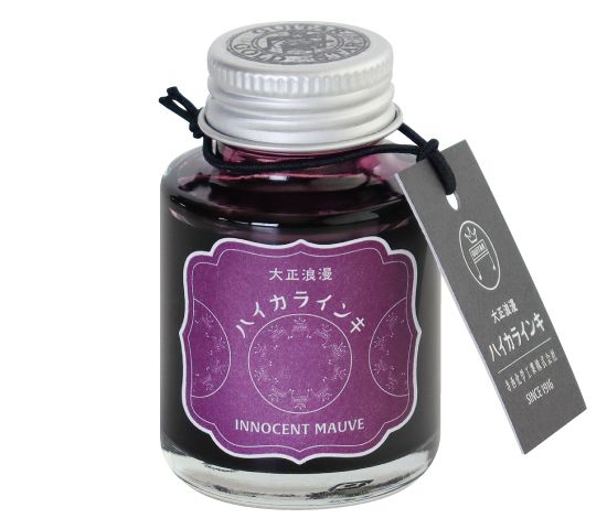 寺西化学工業 万年筆インキ ギター 大正浪漫 ハイカラインキ（イノセントモーブ） TRH-40ML-T71