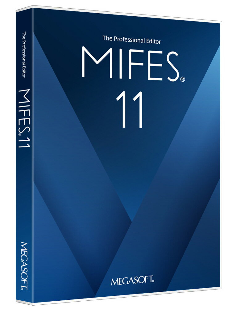 メガソフト MIFES 11 ※パッケージ版 MIFES11 1