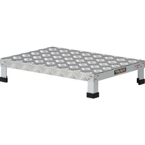 トラスコ中山 ローハイシステムステップ アルミ製足踏台 500×350×H100 LH-100A TRUSCO [LH100Aトラスコ]