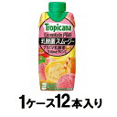 紙パック プリズマ容器 果実飲料 ソフトドリンク トロピカーナ エッセンシャルズ プラス 乳酸菌スムージー 330ml （1ケース12本入） キリンビバレッジ トロピカ-ナニユウサンキンX12