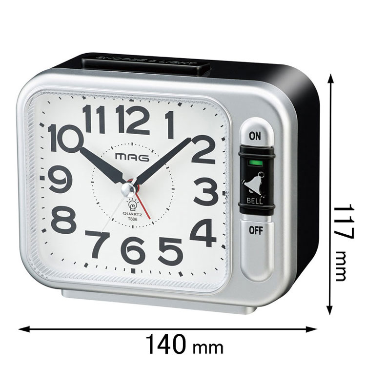 Watches - ノア精密 目覚まし時計 MAG T806SMZ [T806SMZ]【返品種別A】