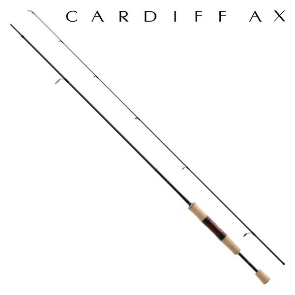 SHIMANO - シマノ 21 カーディフ AX S60UL-FF 6.0ft 2ピース スピニング 21カーディフAX S60UL-FF SHIMANO CARDIFF AX トラウトロッド