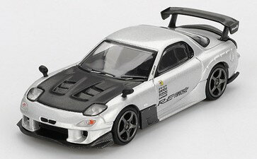 MINI-GT 1/64 マツダ RX-7 RE雨宮 シルバーメタリック(右ハンドル)【MGT01106-R】 ミニカーのサムネイル