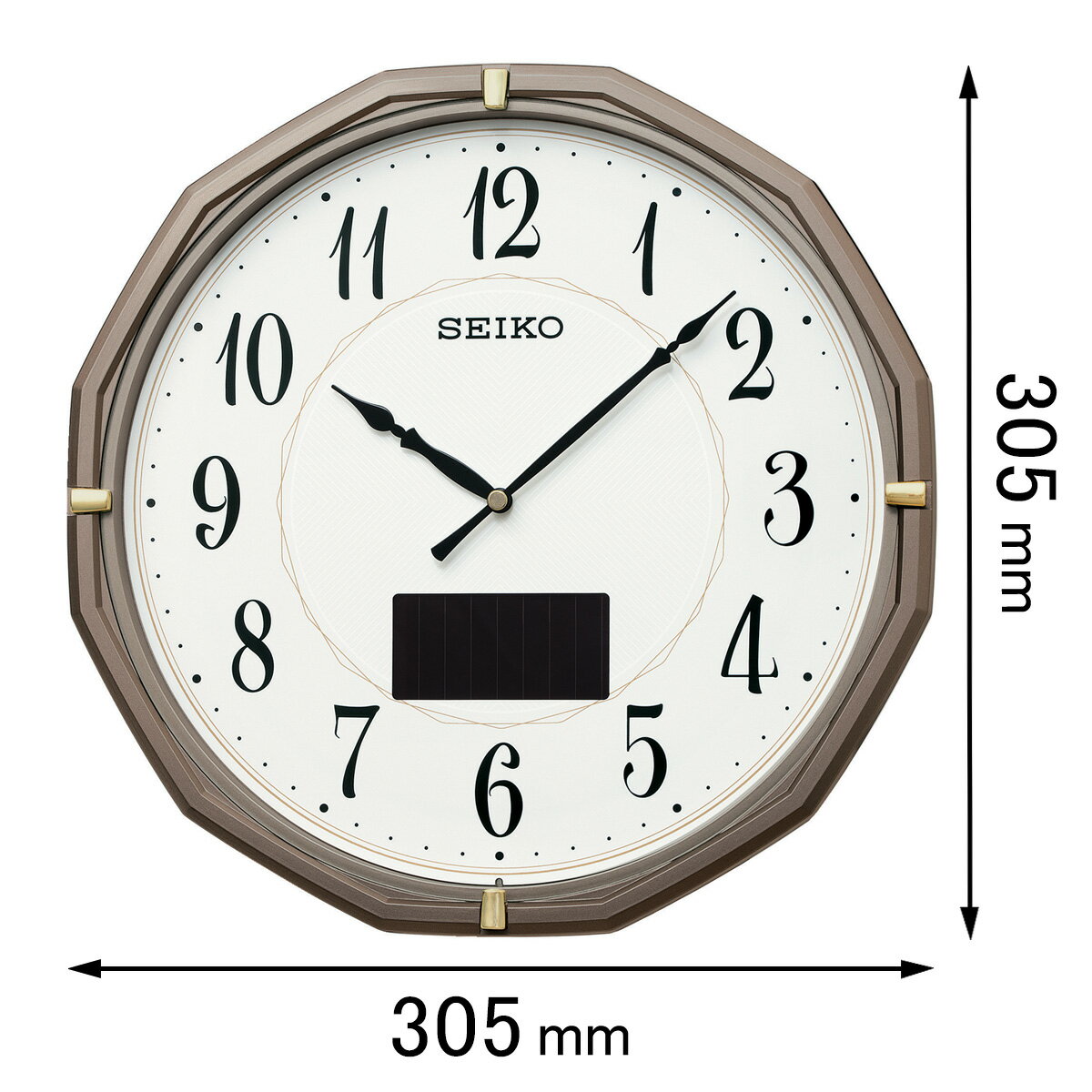 セイコー 電波掛け時計 SF-244-N [SF244N]【返品種別A】