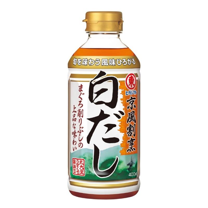 京風割烹白だし 400ml ヒガシマル キヨウフウカツポウシロダシ400ML