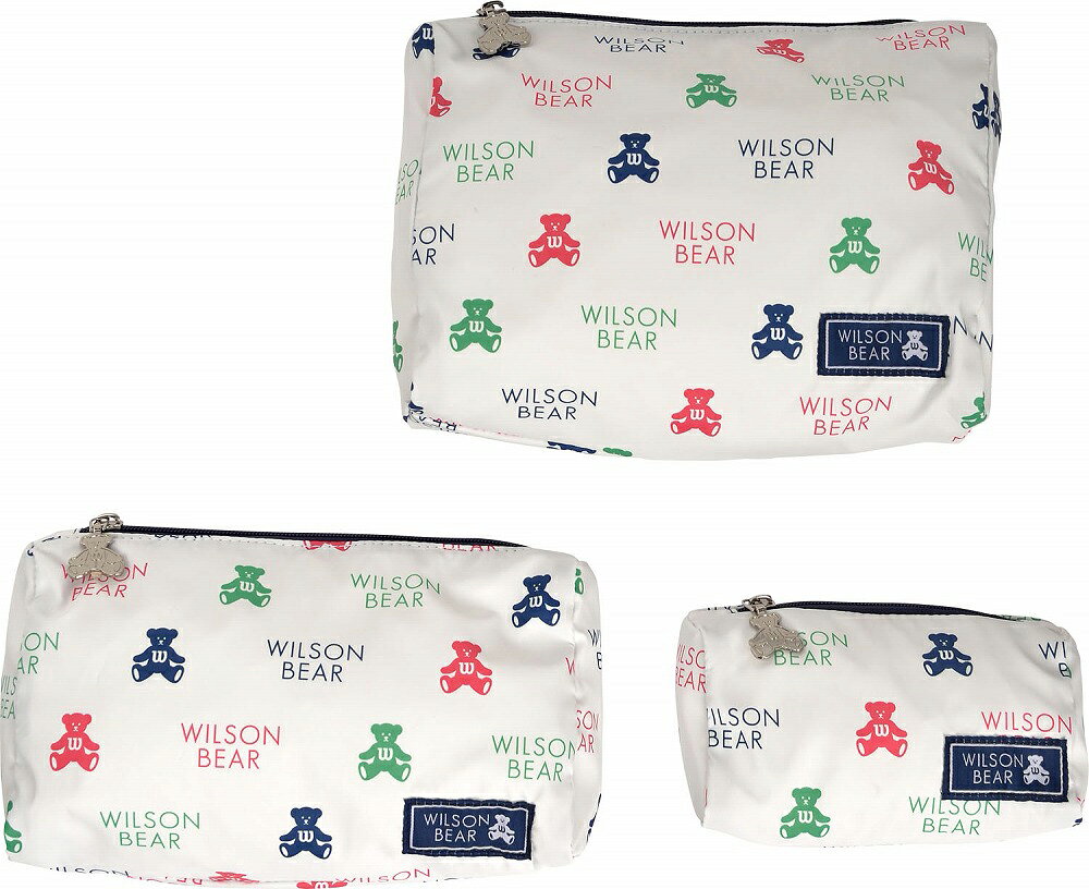 Wilson ONE BEAR косметичка (белая) WIL-WR80154030