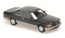 マキシチャンプス 1/43 メルセデス ベンツ 560 SEC (C126) 1986 ブラックメタリックC【940035121】 ミニカー