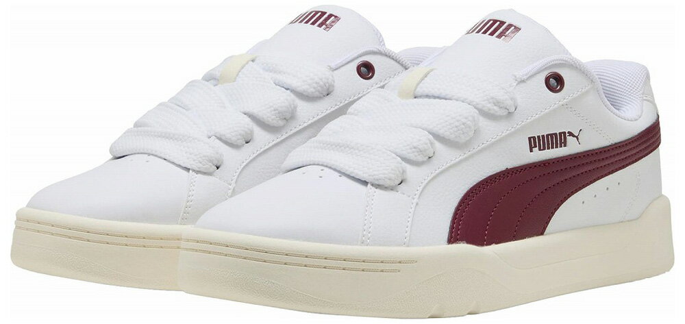 プーマ ユニセックス パーク ライフスタイル イージー（PUMA White-Team Regal Red・サイズ：23.5cm） ..