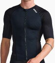 2XUʥġॺ桼 MT6662A-BLK/WHT-XS 2XU  ȥ饤󥦥꡼֥ ȥåץBLK/WHTXS 2XU Aero Tri Sleeved Top