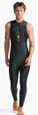 2XUʥġॺ桼 MW4992C-BLK/AMB-ST 2XU  ȥ饤ѥåȥP:1 ץڥ륹꡼֥쥹BLK/AMBST 2XU Propel:1 Sleeveless Wetsuit