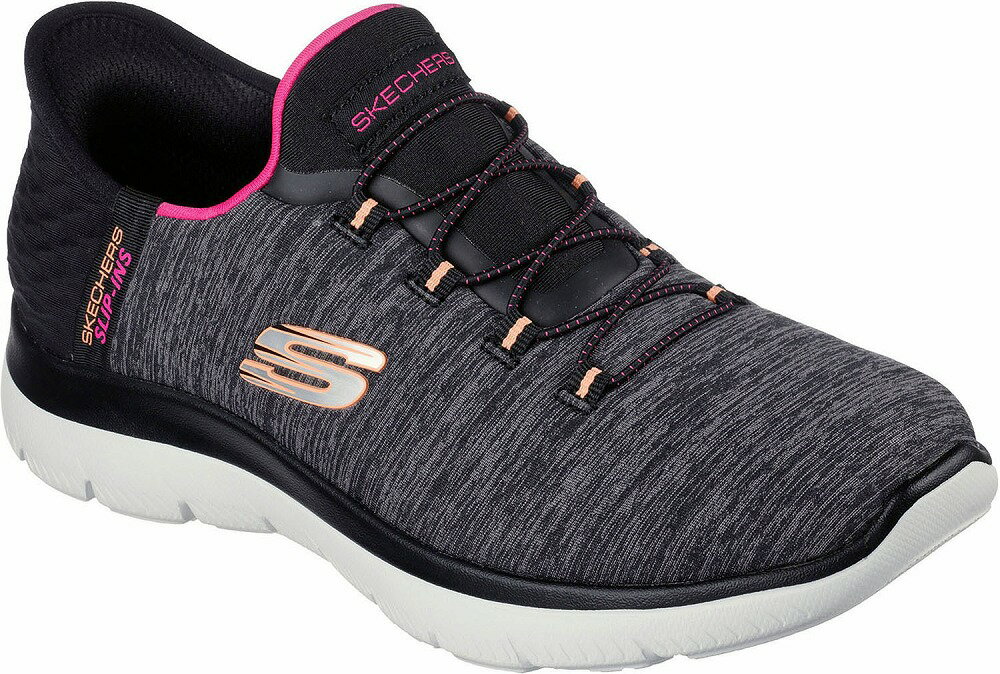 Women'S Shoes - スケッチャーズ レディース スケッチャーズ スリップインズ サミッツ - ダズリング ヘイズ（ブラック/マルチ・サイズ：24.0cm） 149937W-BKMT-24.0 SKECHERS